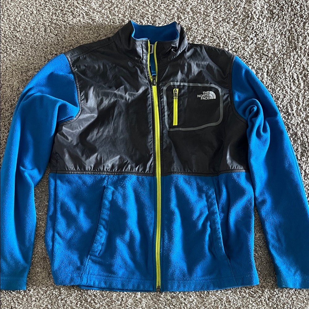 The North Face Kids Blue and Black Performance Jacket